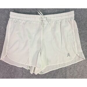 Performance Ladies‎ White Athletic Running Shorts Size L Sporty Spice Training